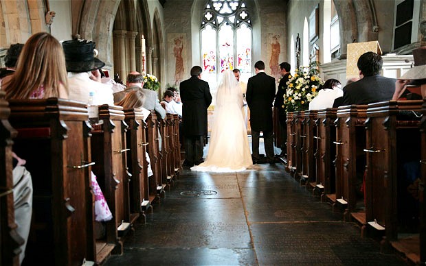 wedding ceremony - church
